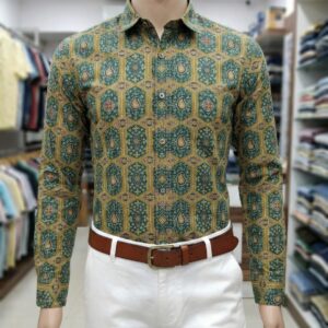 Rajasthani Sanganeri HandPrint Shirt