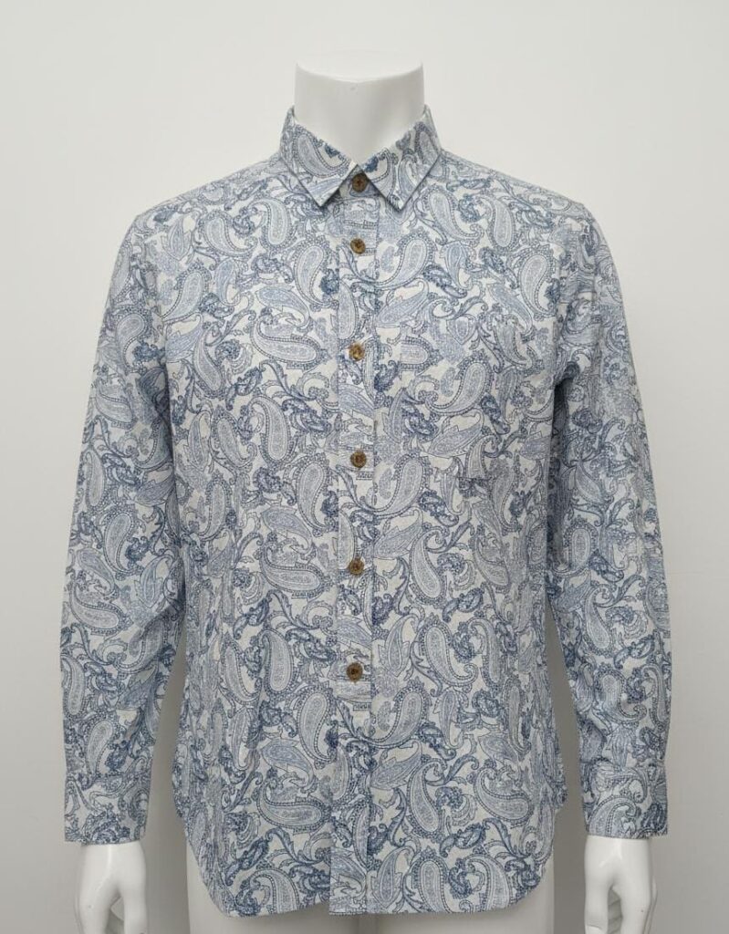 Royal Rajasthan Sanganeri Hand Print Shirt